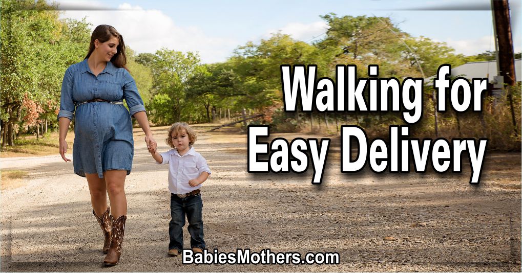 Relationship between walking and easy delivery 2